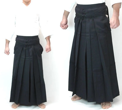 Hakama Aikido Aikikai Black (Size 26.5) | Tozando AH-400