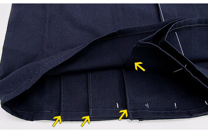 Hakama Kendo Tetron - Standard Black (Size 24) - Tozando