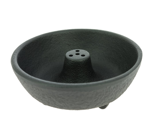 IWACHU Japanese Cast Iron Incense Holder – Black Fountain