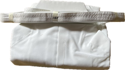 IWATA Aikikai Aikido White Hakama – Size 22.5 (85cm) – Made in Japan 🇯🇵