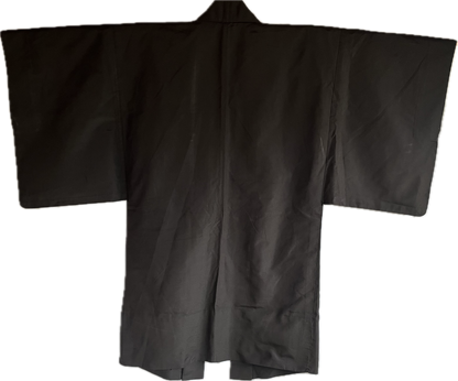 Iaido Traditional Japanese Haori for Men – Wild Silk (Brown/Night) | Limited Offer
