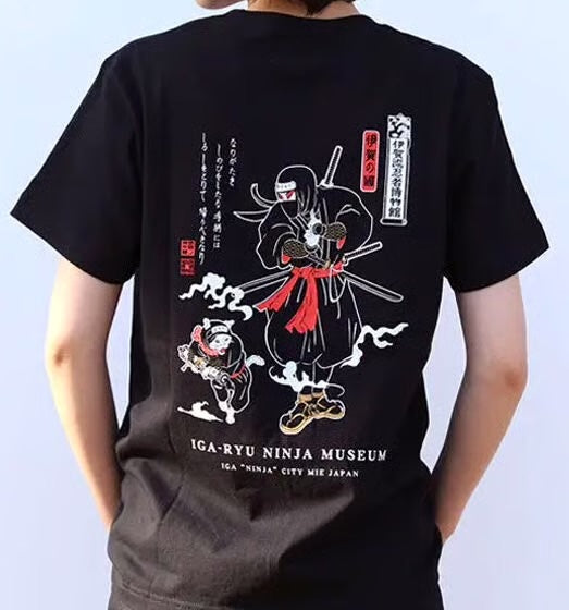 Iga-Ryū Ninja Museum Ukiyo-e T-shirt – Made in Japan
