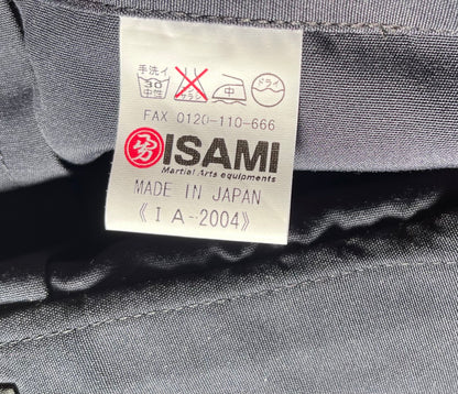 ISAMI Aikido Aikikai Hakama - Navy Blue, Size 26 (Made in Japan)