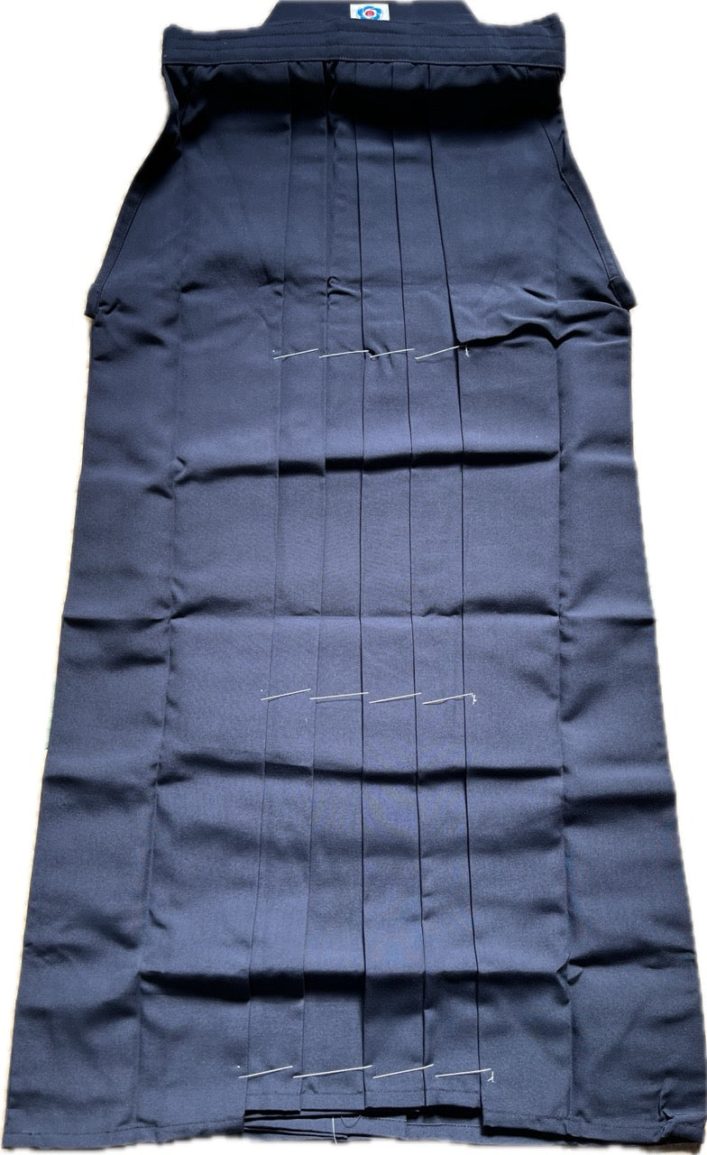 ISAMI Aikido Aikikai Hakama - Navy Blue, Size 26 (Made in Japan)