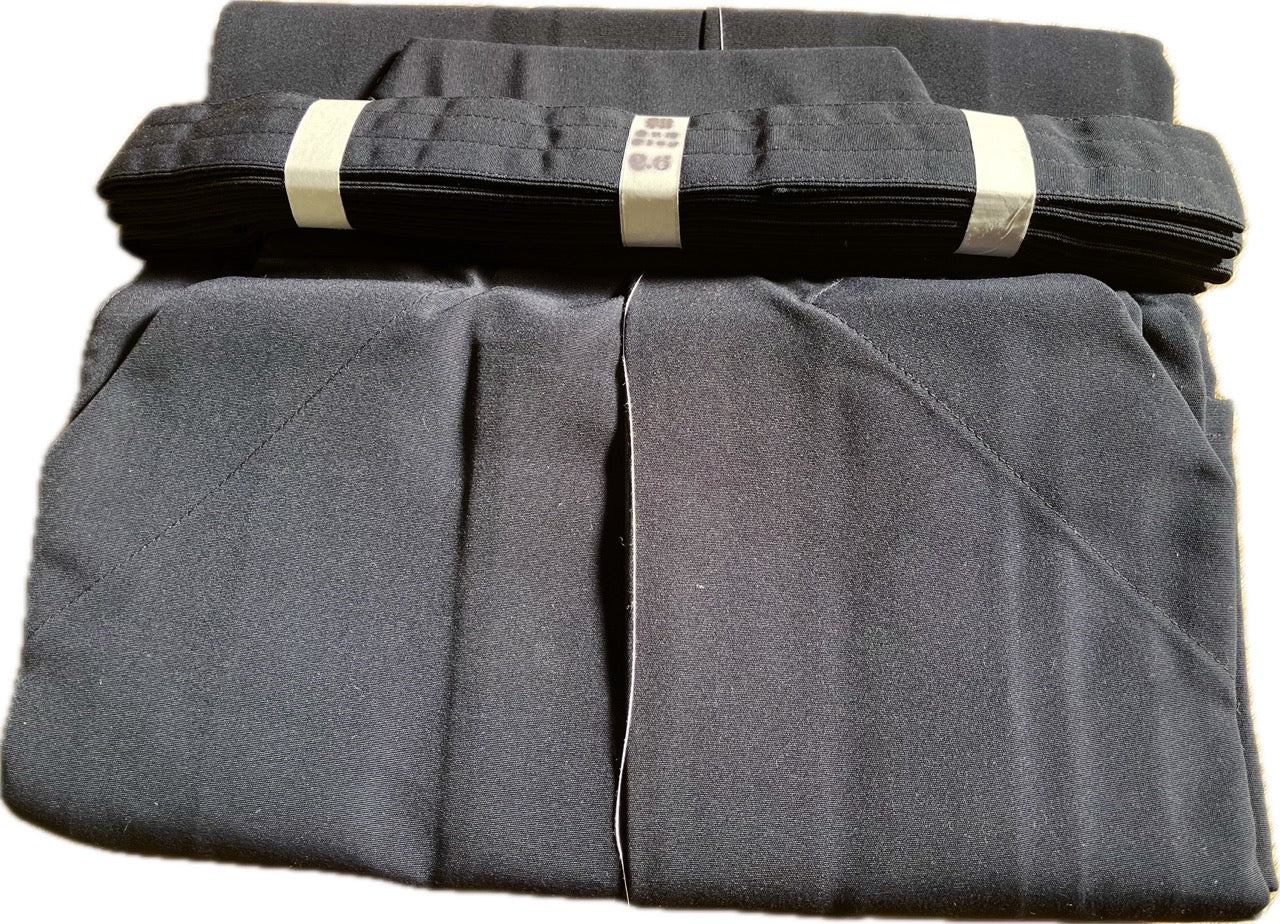 ISAMI Aikido Aikikai Hakama - Navy Blue, Size 26 (Made in Japan)