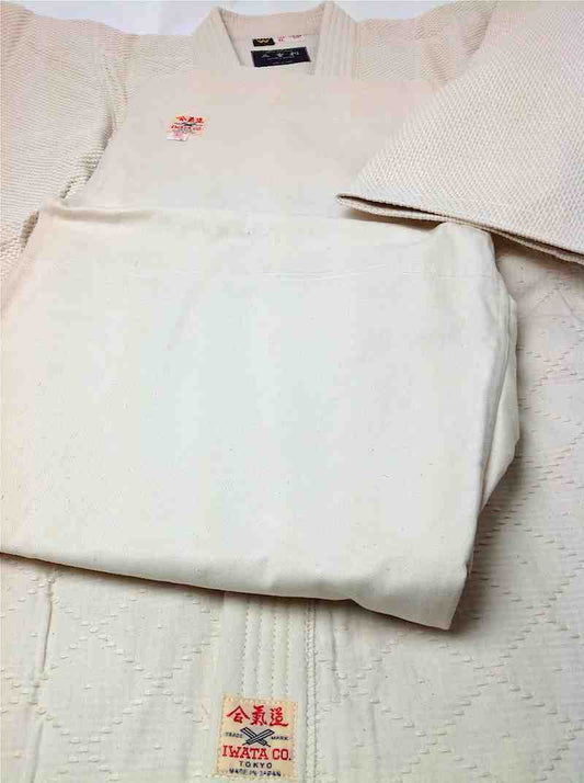Iwata Aikidogi 300W – Double Layered Unbleached Cotton (Size 3L)