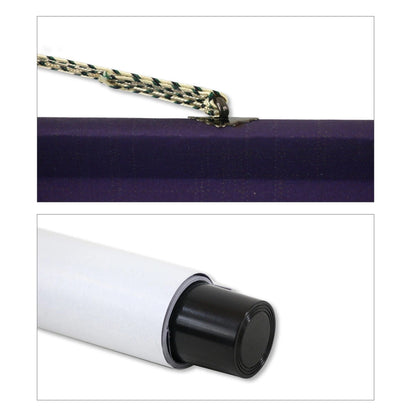 Japanese Ajikan Honzon Meditation Scroll – Shingon Buddhist Siddham “A” – 31 × 56 cm