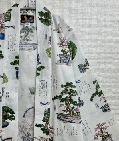 Traditional Japanese Bonsai  Hanten Jacket  Made in Japan