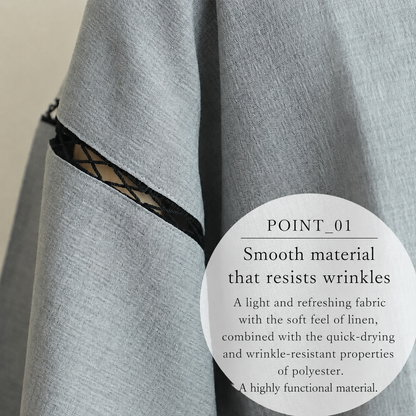 Japanese Linen-Like Jinbei for Men – Made in Japan | Lightweight Summer Wear