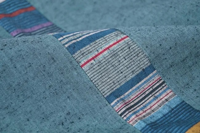Japanese Made Kurume Kasuri Patchwork Samue – Limited Edition