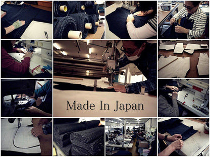 Men’s Jinbei – Kurume Chijimi Ori “Bunjin Gara” Made in Japan