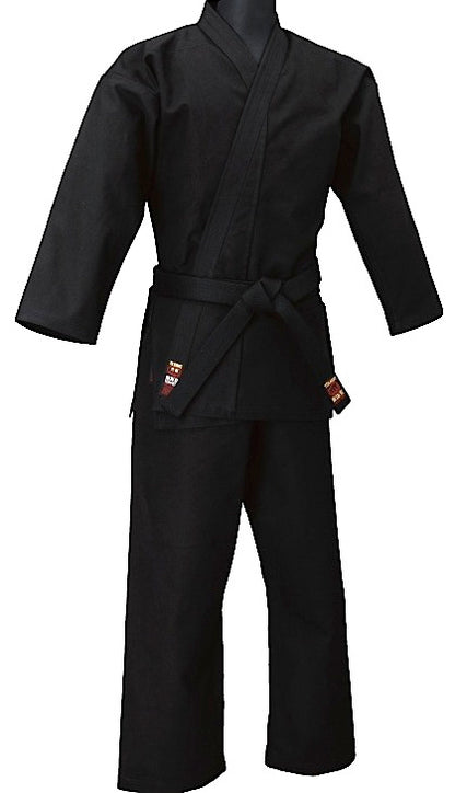 TOKAIDO KONGO SAB 金剛 HEAVYWEIGHT BLACK UNIFORM SET - Size 3.5 (155 cm) Tokaido