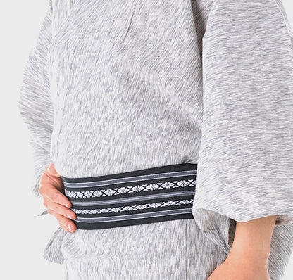 Kaku Obi Belt – Traditional Japanese Cotton Sash for Men – Made in Japan
