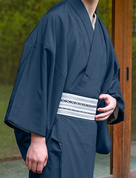 Kaku Obi Belt – Traditional Japanese Cotton Sash for Men – Made in Japan