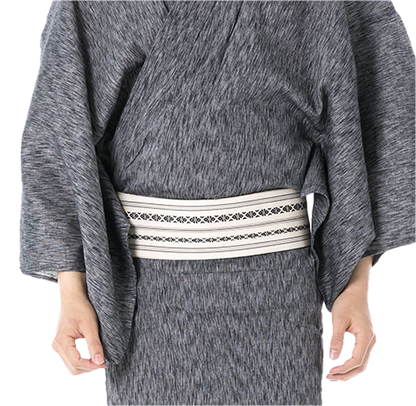 Kaku Obi Belt – Traditional Japanese Cotton Sash for Men – Made in Japan
