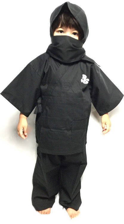 Kids Jinbei “Ninja Style” Made in Japan – Traditional Japanese Summer Outfit for Children