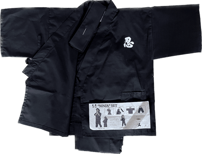 Kids Jinbei “Ninja Style” Made in Japan – Traditional Japanese Summer Outfit for Children