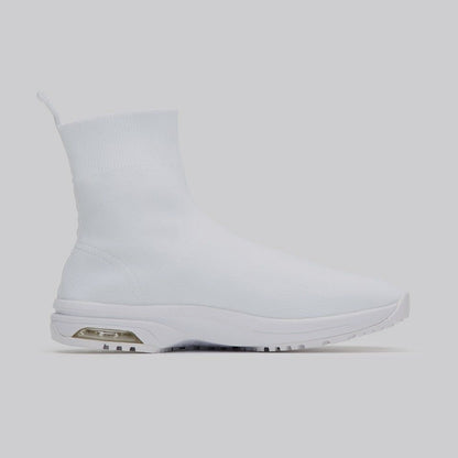 Knit Tabi Boots White