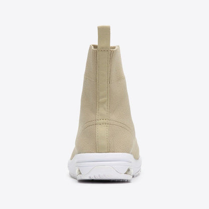 Knit Tabi Boots Beige