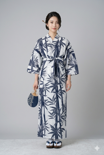 Yukata Traditional Japanese Summer Kimono Robe Made In Kyoto Japan yukata-traditional-japanese-summer-kimono-robe-made-in-kyoto-japan