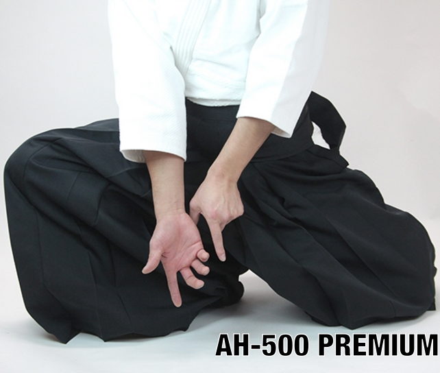Hakama Aikido Aikikai Premium - Navy Blue (Size 28.5) | Tozando AH-500 HandMade in Japan