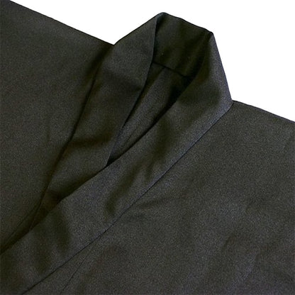 Luxury Iaido Gi Tozando – Black High-Quality Polyester – Size XL