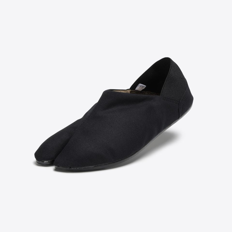 Mannen Tabi Shoes Black Marugo