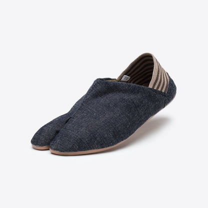 Mannen Tabi Shoes Denim Marugo