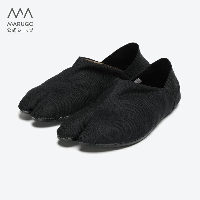Mannen Tabi Shoes Black Marugo