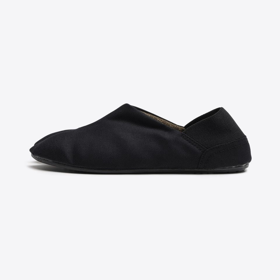 Mannen Tabi Shoes Black Marugo