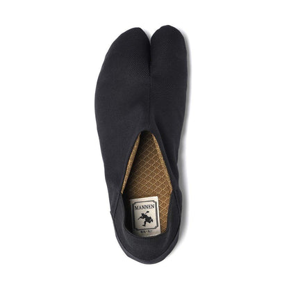 Mannen Tabi Shoes Black Marugo