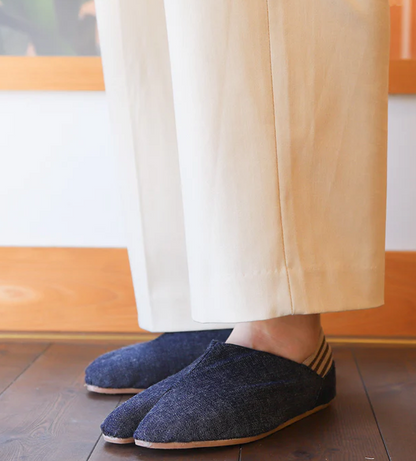 Mannen Tabi Shoes Denim Marugo