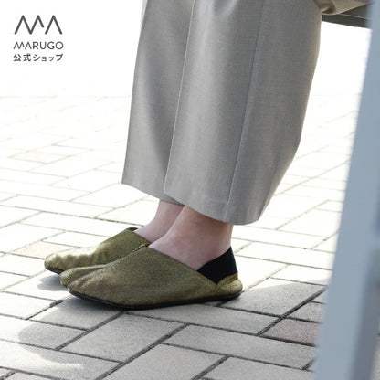 Mannen Tabi Shoes Gold Marugo