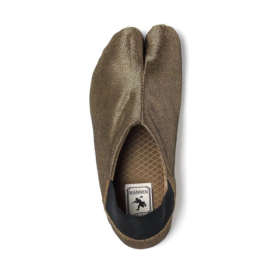 Mannen Tabi Shoes Gold Marugo