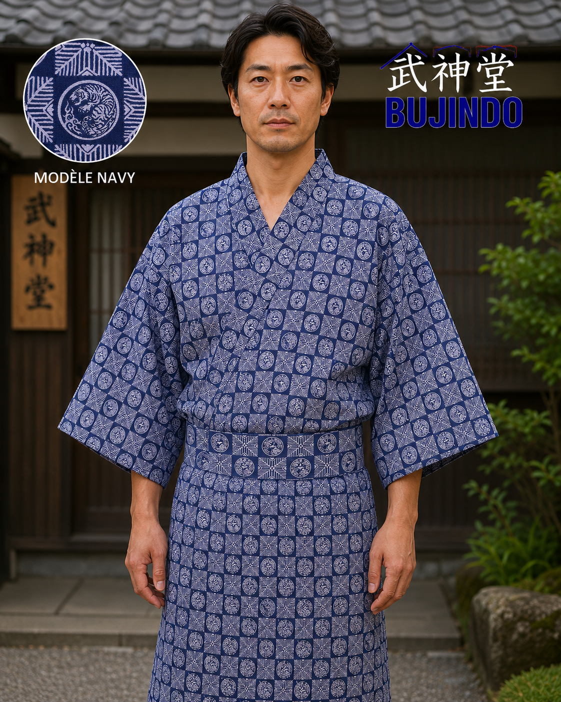 Men’s Japanese Yukata “Tiger” – New Design