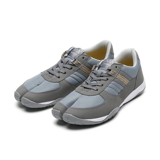 Marugo Sports Jog 3 Gray Japanese Split-Toe Sneakers