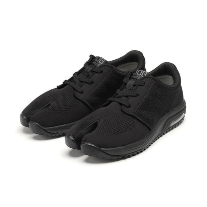 Marugo Sports Jog Black Japanese Jika-Tabi Sneakers