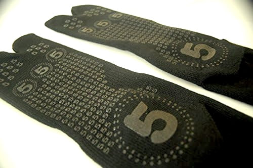 Marugo Black Cotton Ninja Tabi Socks – Made in Japan