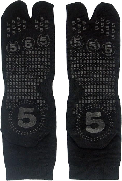 Marugo Black Cotton Ninja Tabi Socks – Made in Japan