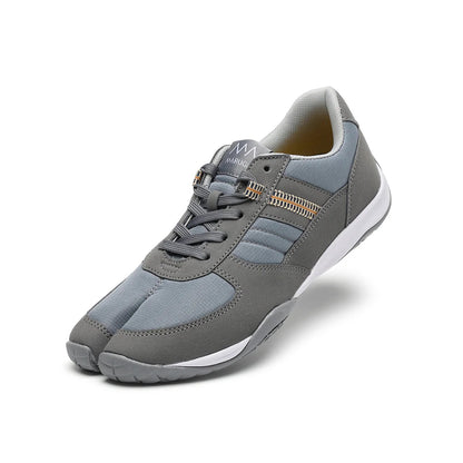 Marugo Sports Jog 3 Gray Japanese Split-Toe Sneakers
