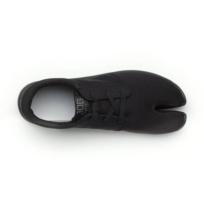 Marugo Sports Jog Black Japanese Jika-Tabi Sneakers