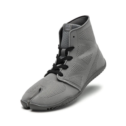 Marugo Sports Jog II Gray Japanese Jika-Tabi Shoes