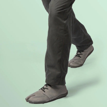 Marugo Sports Jog II Gray Japanese Jika-Tabi Shoes