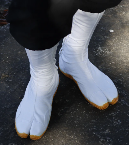 Matsuri Jog Jikatabi Shoe White 12 Kohaze