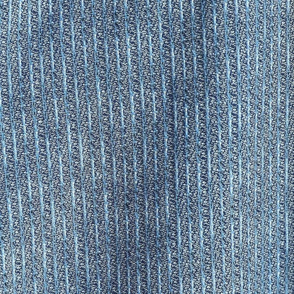 Men’s Kurume Chijimi Shirt – Blue &  Navy – Made in Japan
