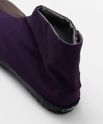 Men’s Traditional Japanese Jikatabi – Purple Canvas with Waterproof Sole (27CM)