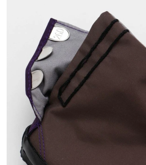 Men’s Traditional Japanese Jikatabi – Purple Canvas with Waterproof Sole (27CM)