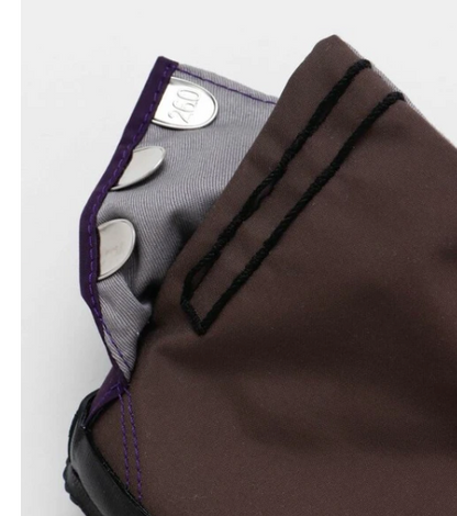 Men’s Traditional Japanese Jikatabi – Purple Canvas with Waterproof Sole (27CM)
