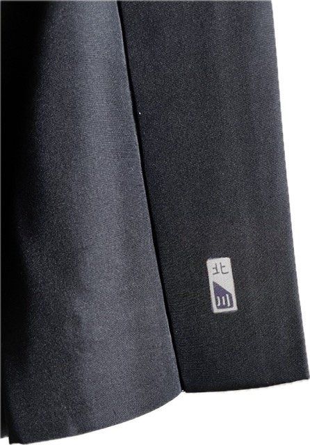 Men's Antique Samurai Haori Black Silk Monstuki– Busho no Ikusa