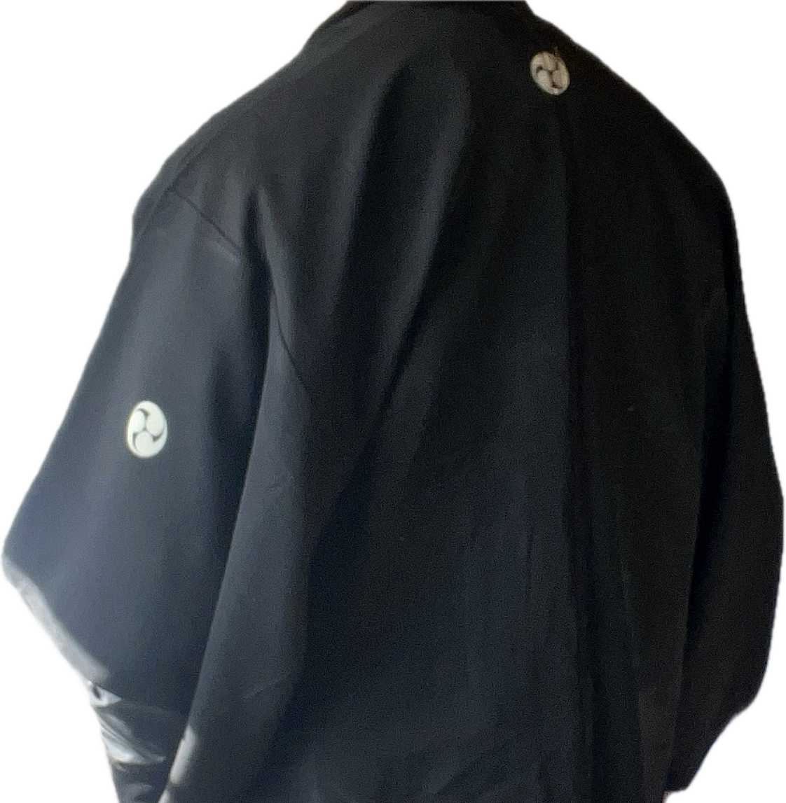 Men's Japanese Antique Haori - Tomoe Montsuki - Yoritomo’s Journey to Mount Fuji